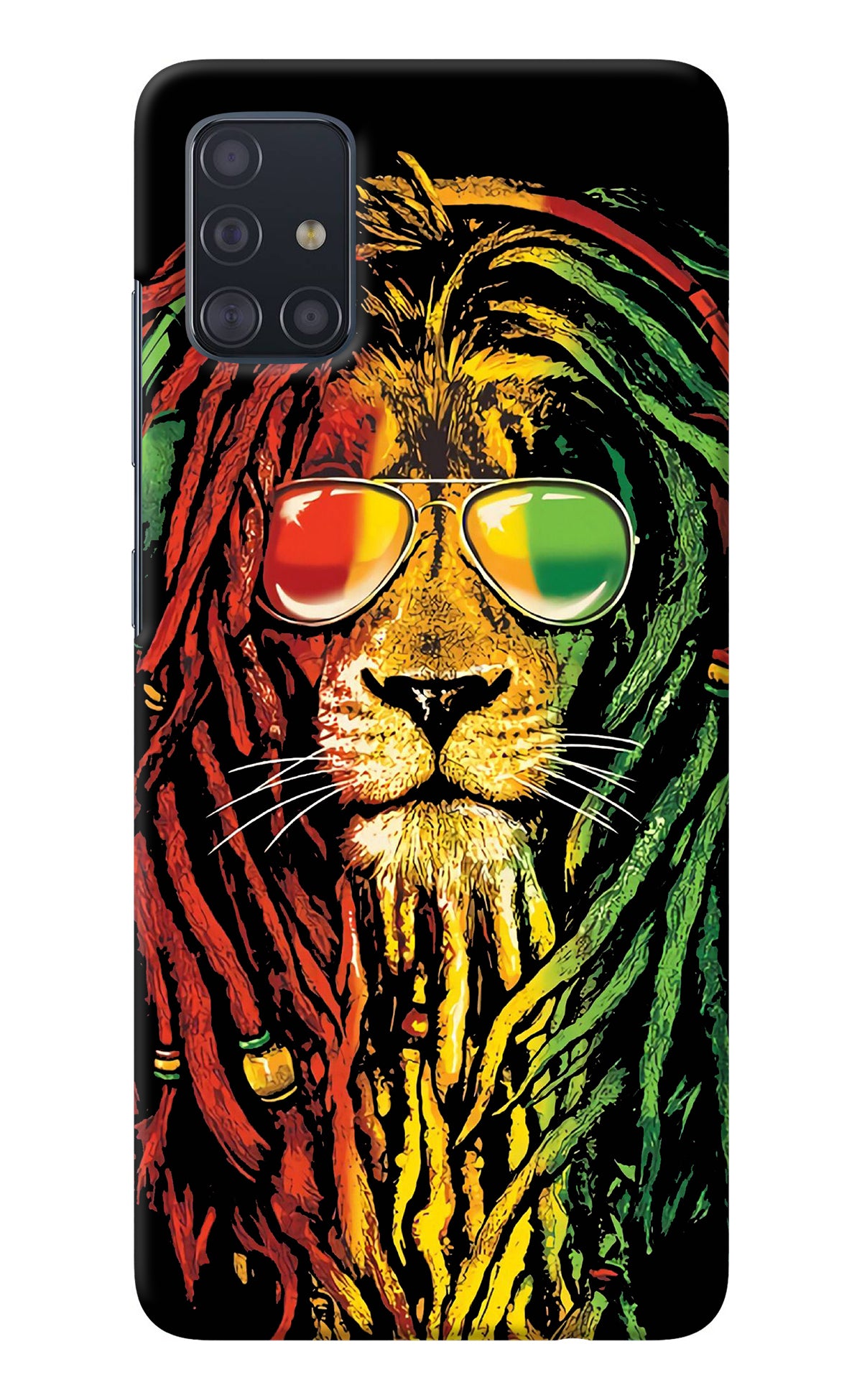 Rasta Lion Samsung A51 Back Cover