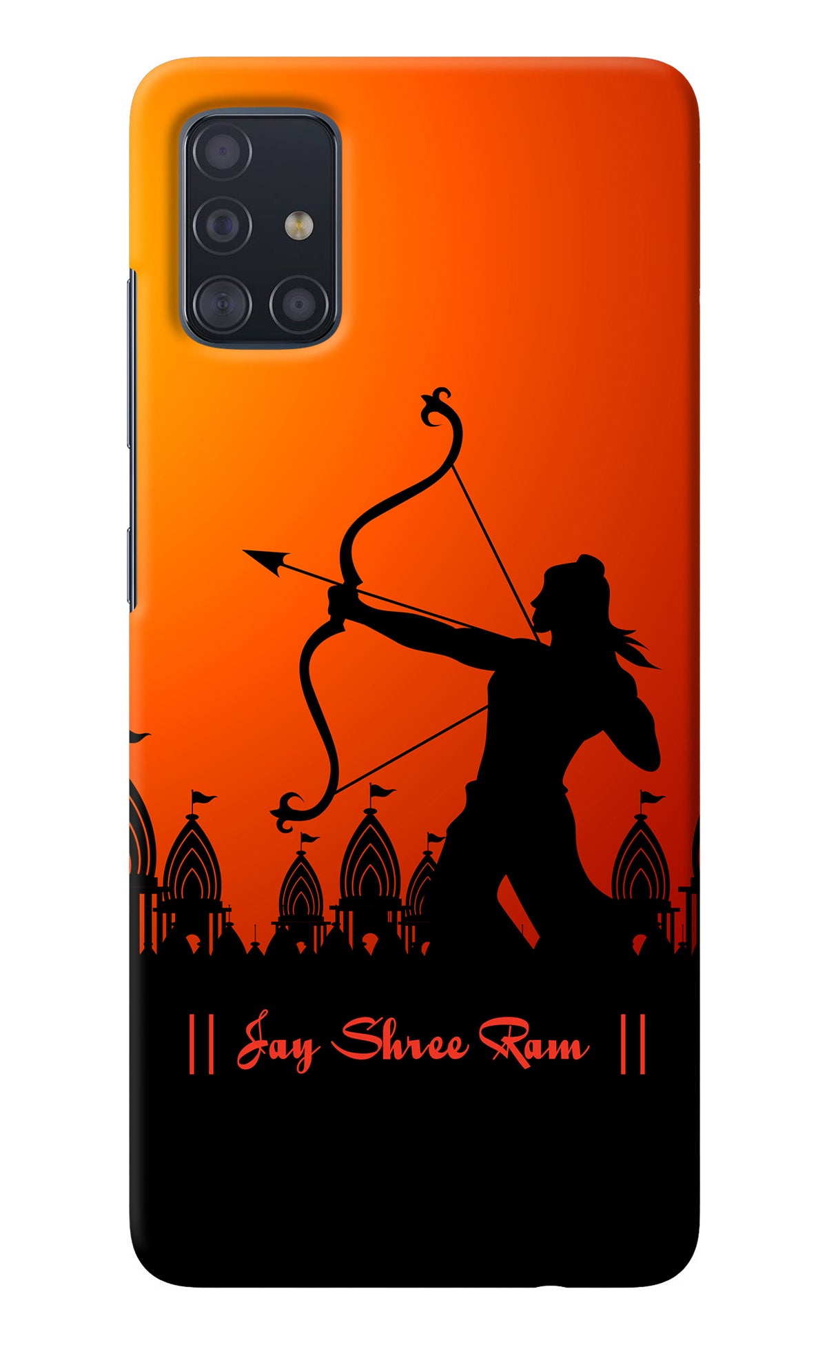 Lord Ram - 4 Samsung A51 Back Cover