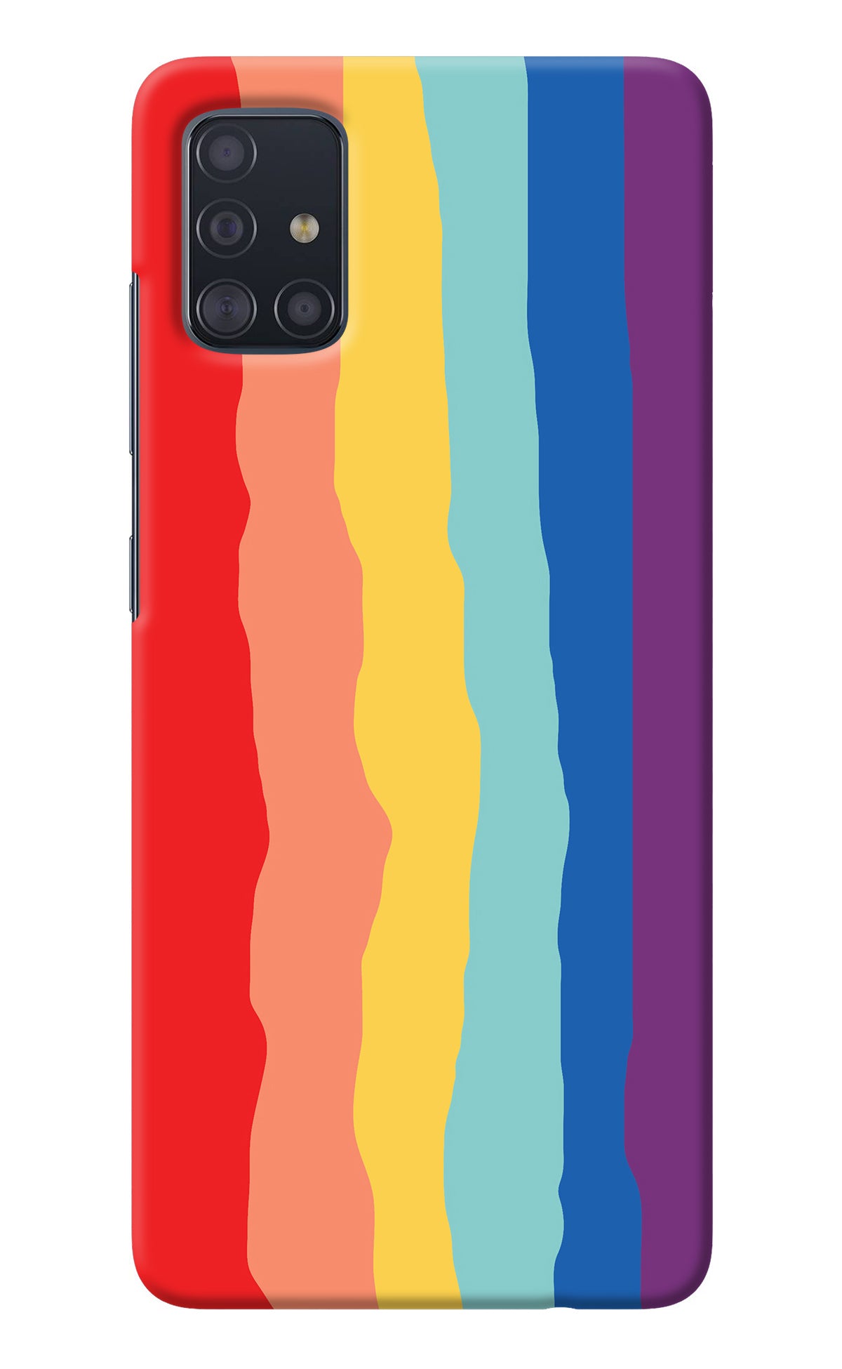 Rainbow Samsung A51 Back Cover