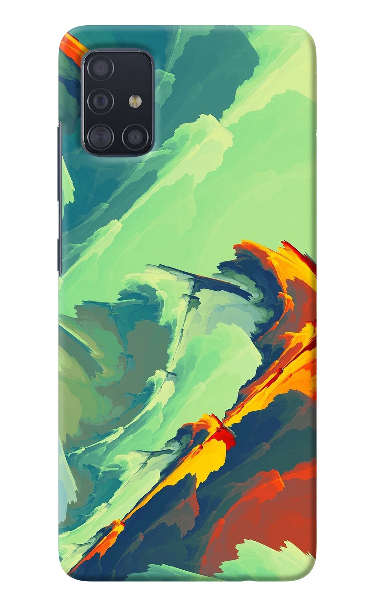 Paint Art Samsung A51 Back Cover