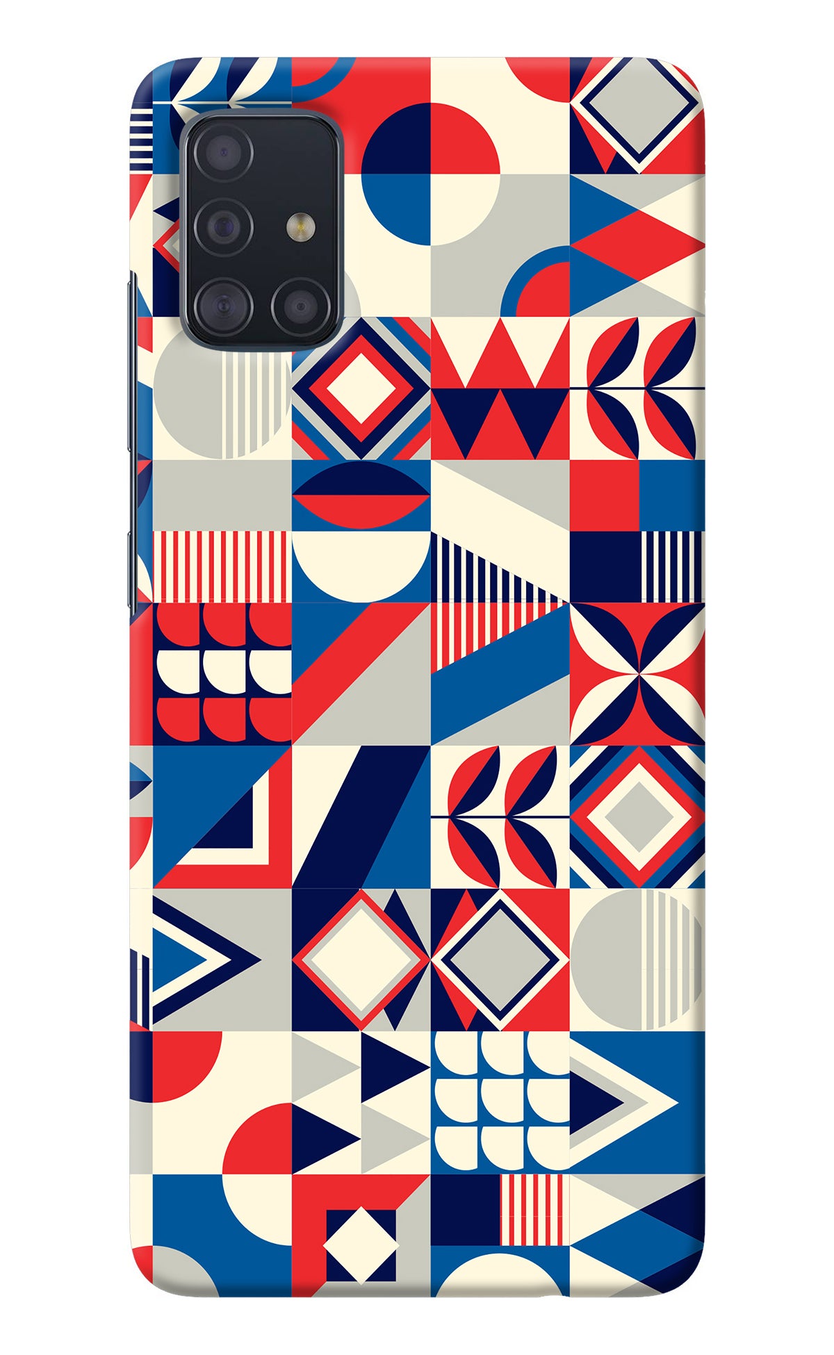 Colorful Pattern Samsung A51 Back Cover