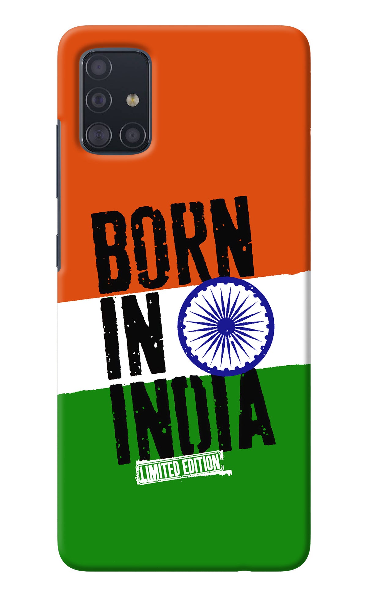 Born in India Samsung A51 Back Cover