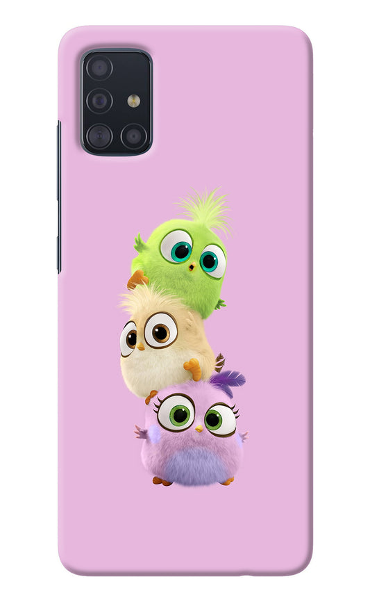 Cute Little Birds Samsung A51 Back Cover