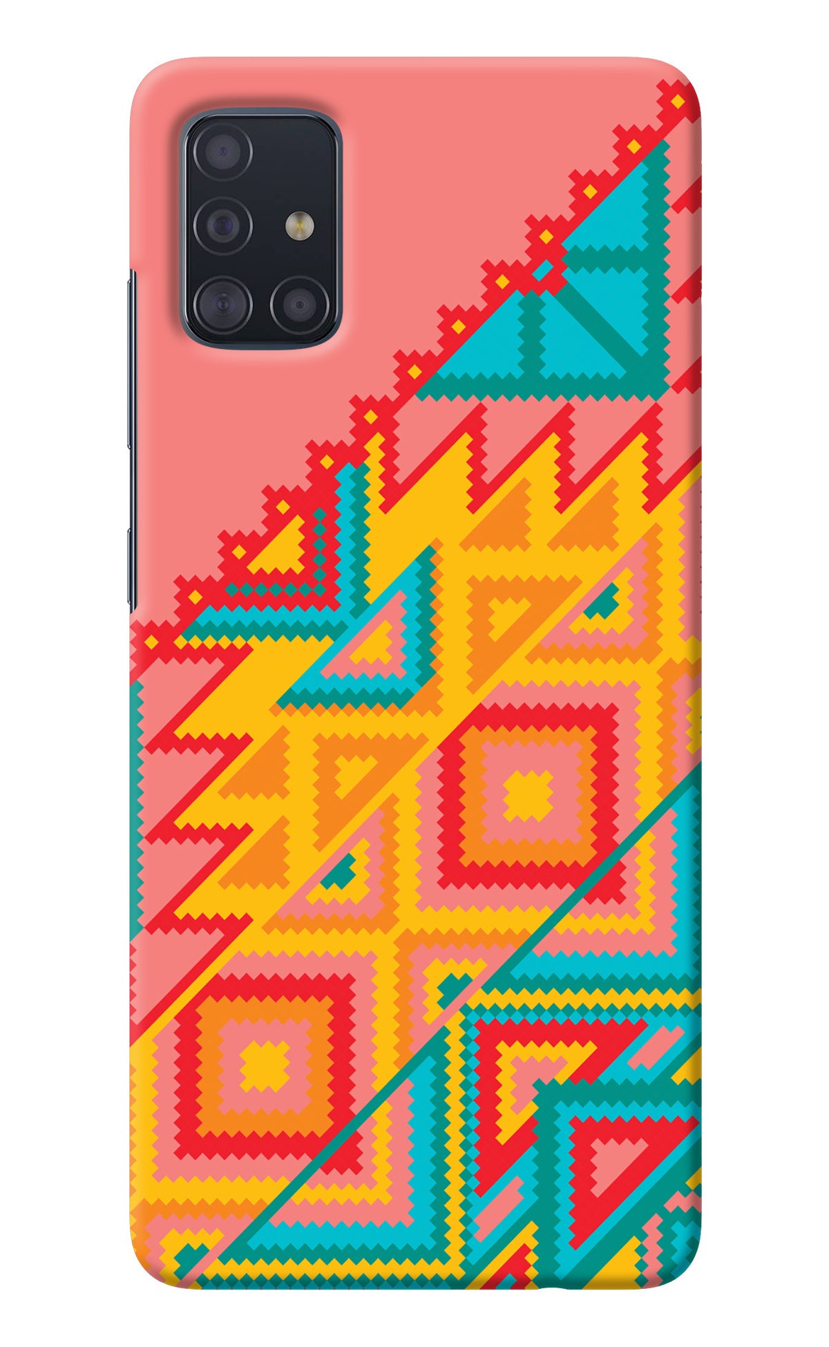 Aztec Tribal Samsung A51 Back Cover