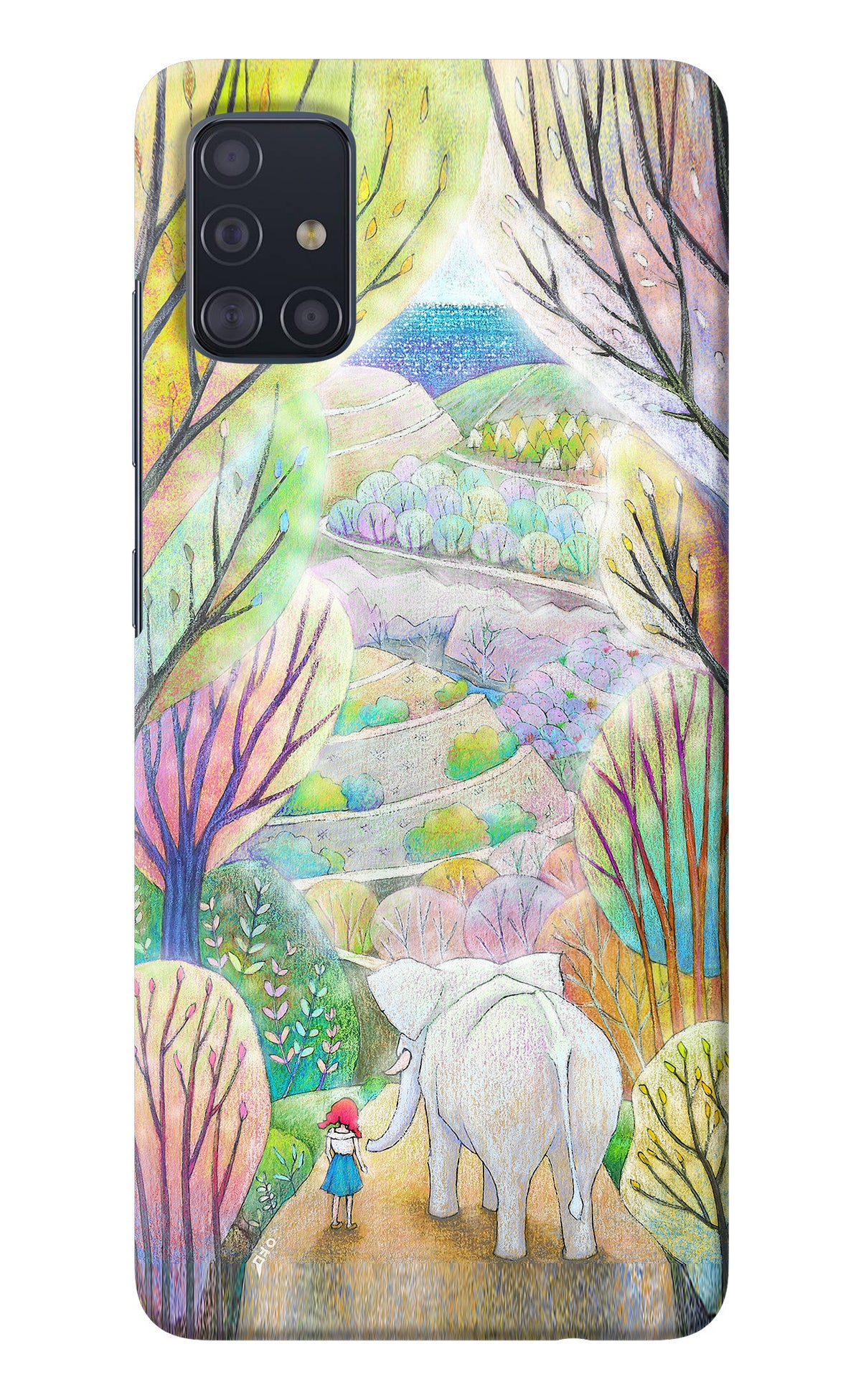 Nature Painting Samsung A51 Back Cover