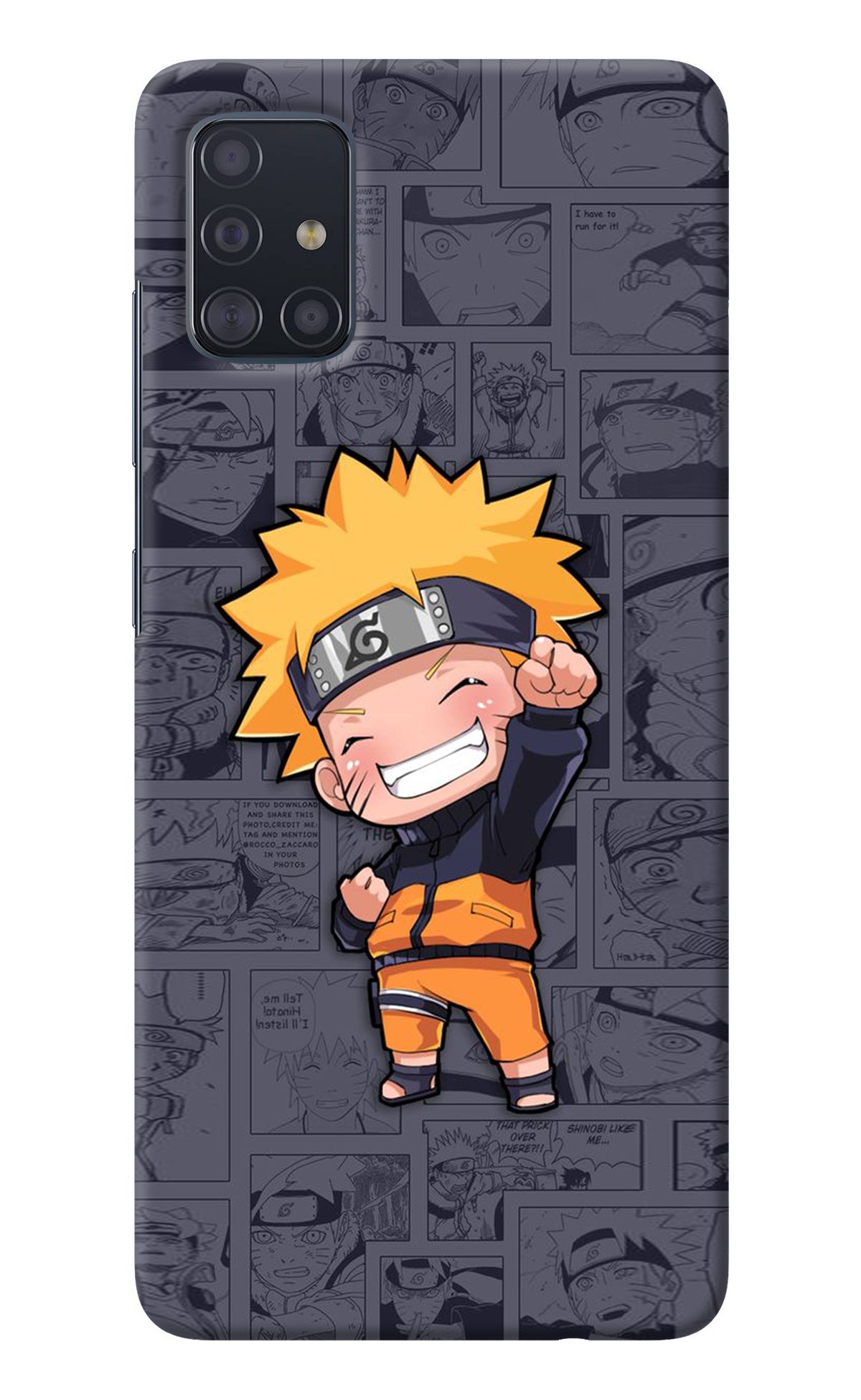 Chota Naruto Samsung A51 Back Cover