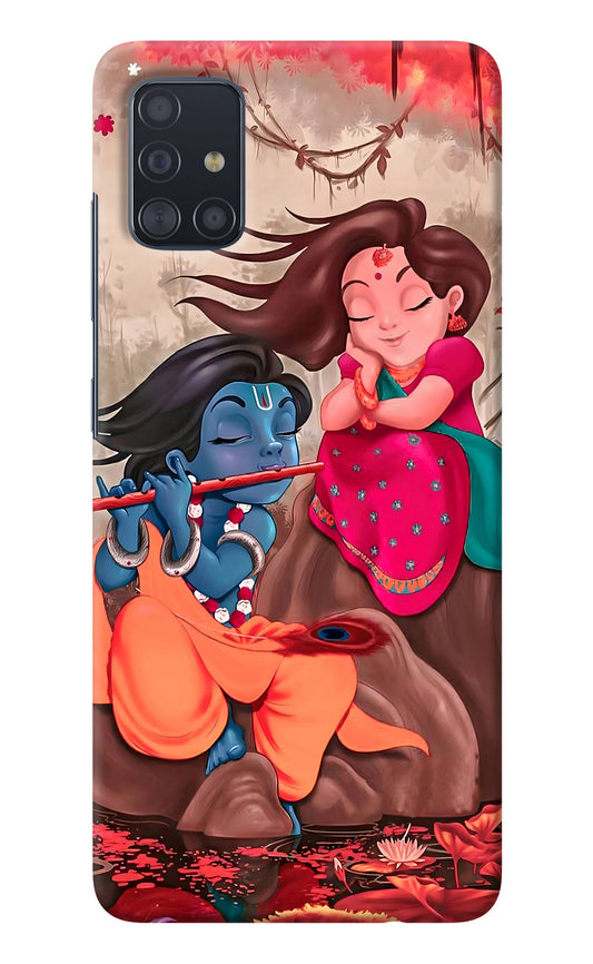 Radhe Krishna Samsung A51 Back Cover