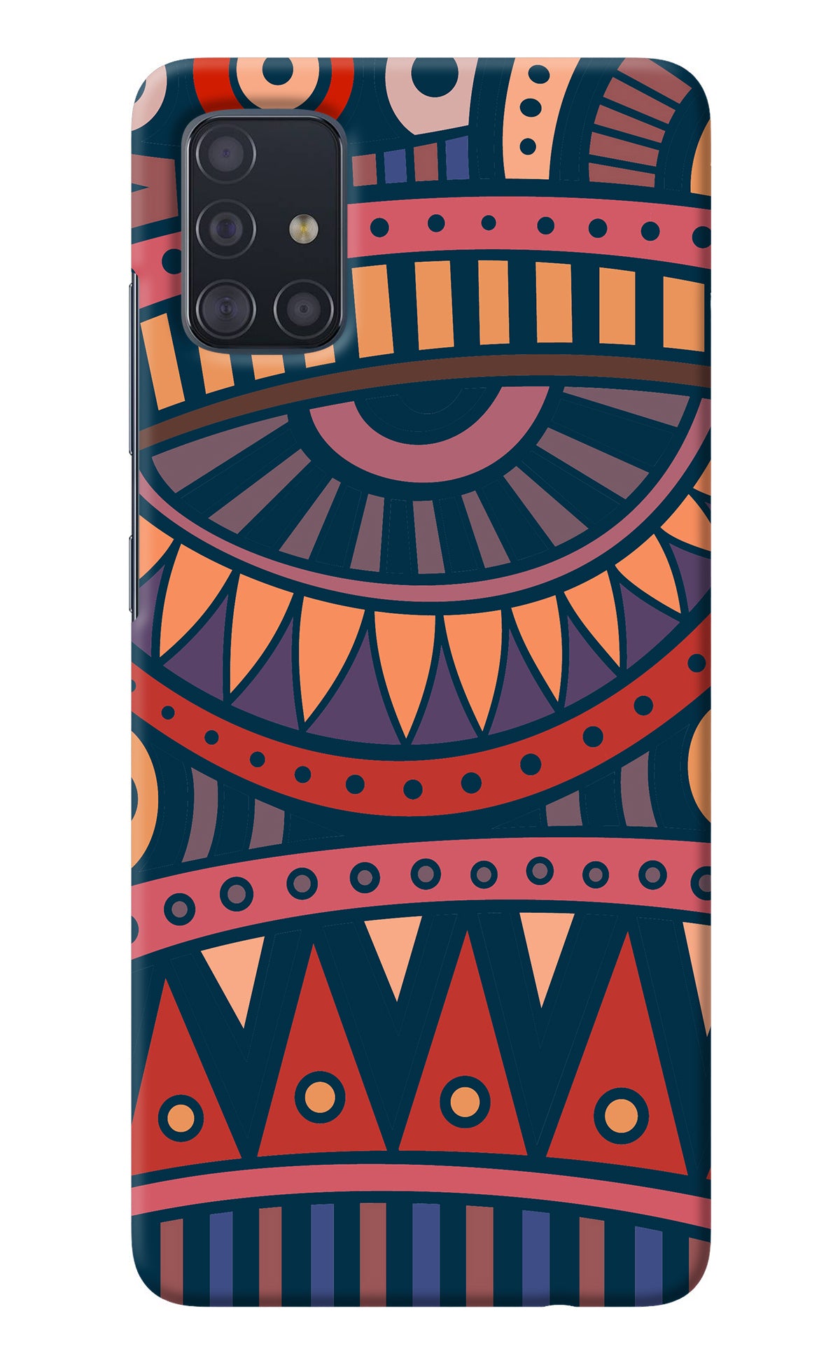 African Culture Design Samsung A51 Back Cover