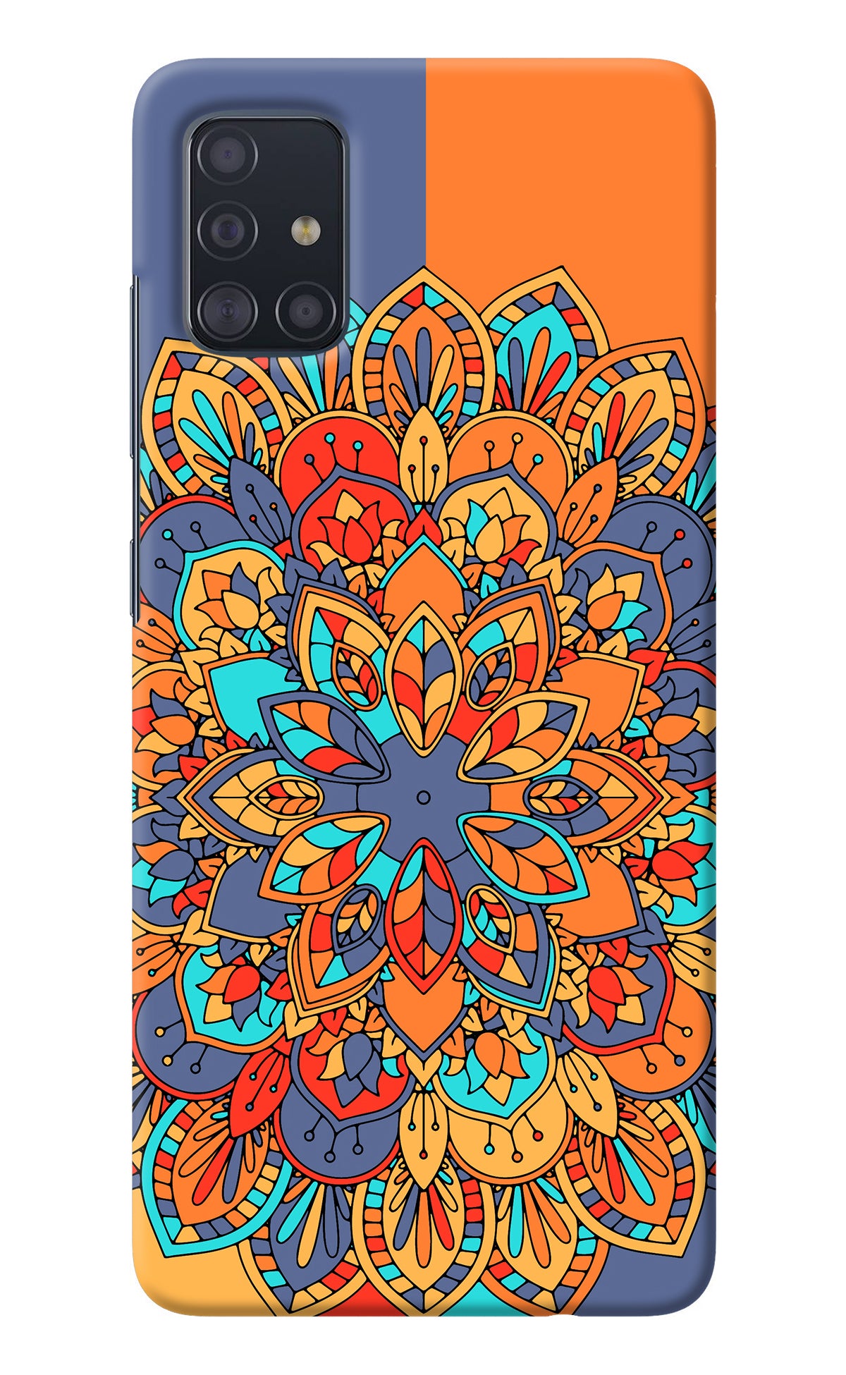 Color Mandala Samsung A51 Back Cover