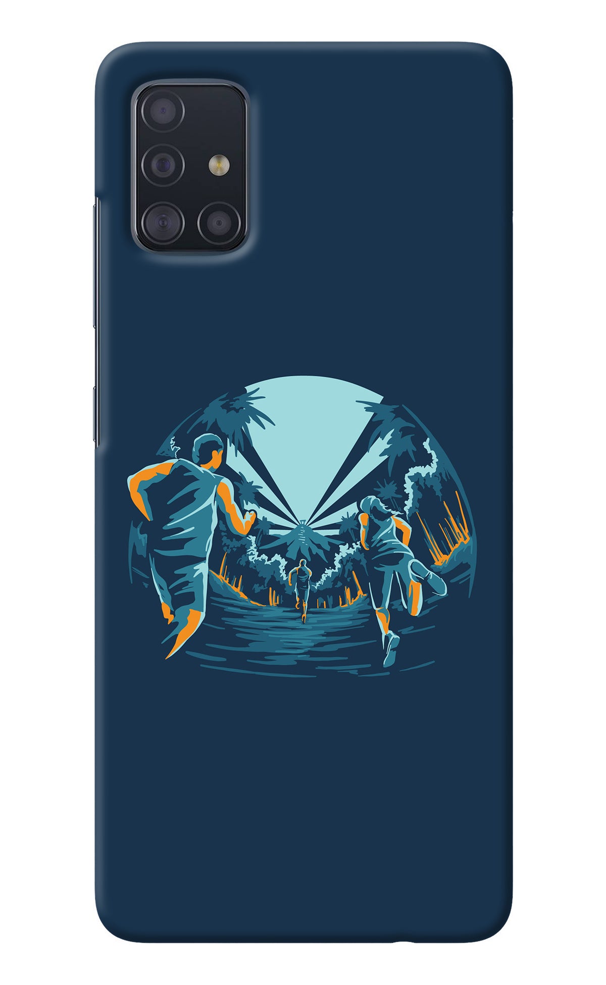 Team Run Samsung A51 Back Cover