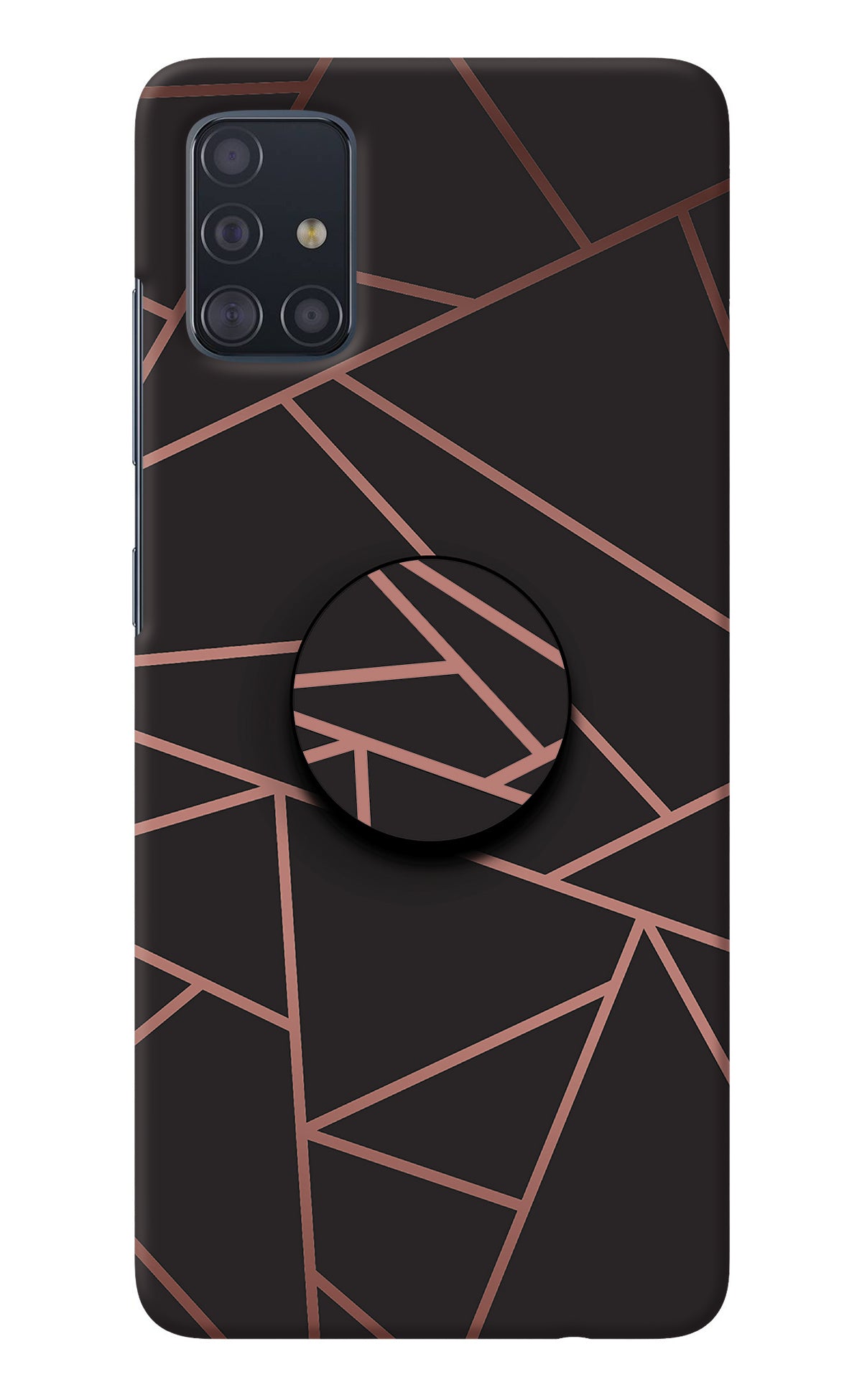 Geometric Pattern Samsung A51 Pop Case