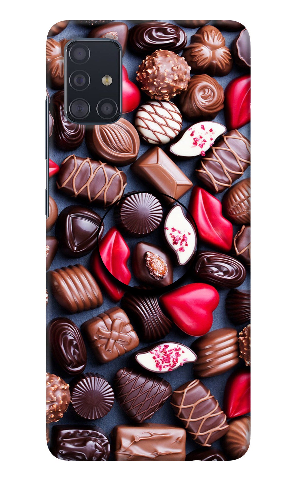 Chocolates Samsung A51 Pop Case