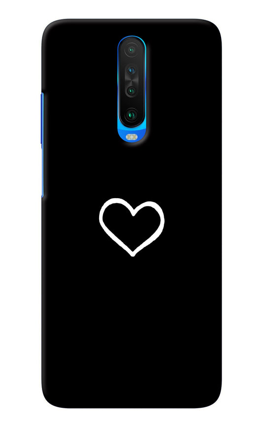 Heart Poco X2 Back Cover