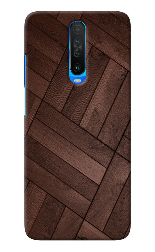 Wooden Texture Design Poco X2 Back Cover