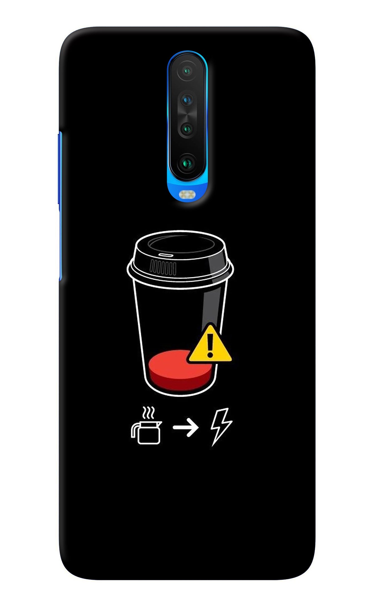 Coffee Poco X2 Back Cover