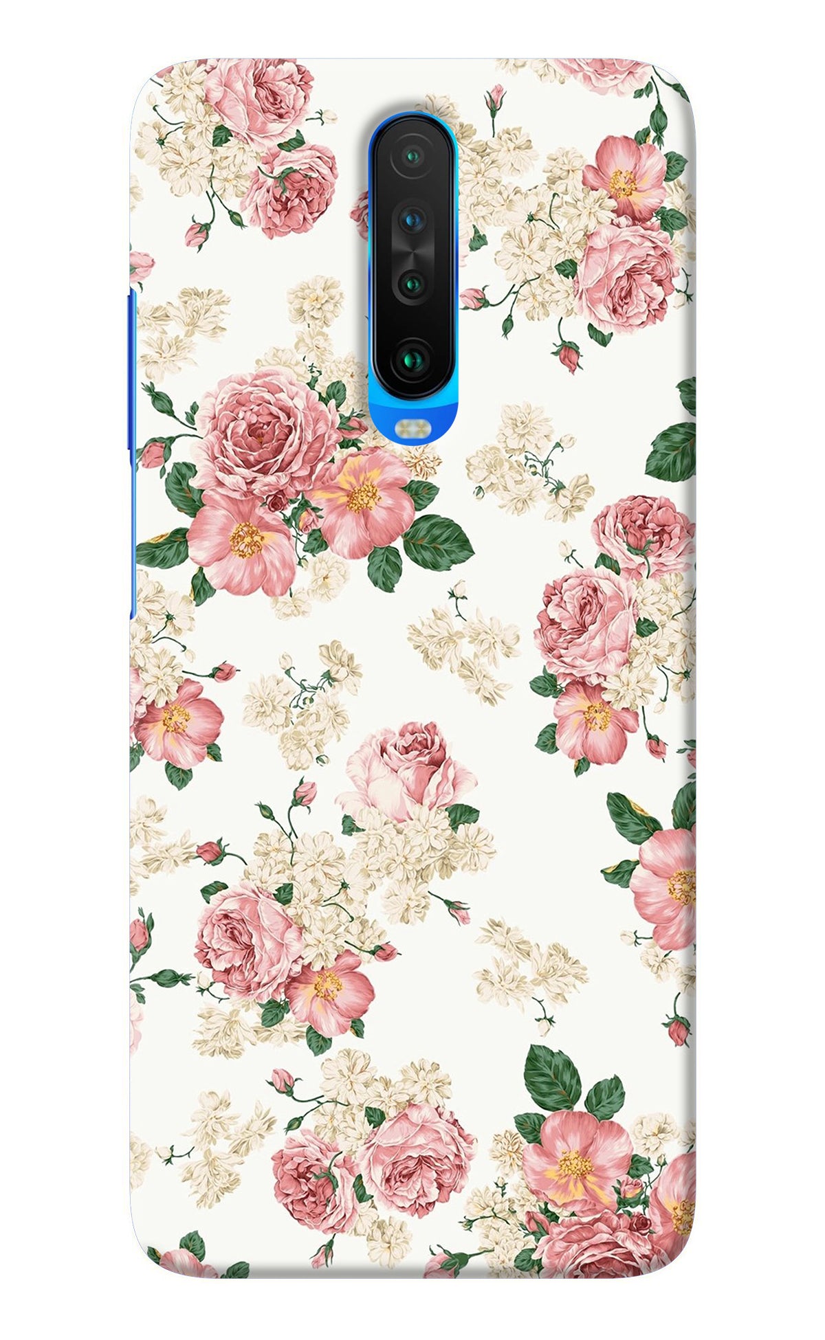 Flowers Poco X2 Back Cover