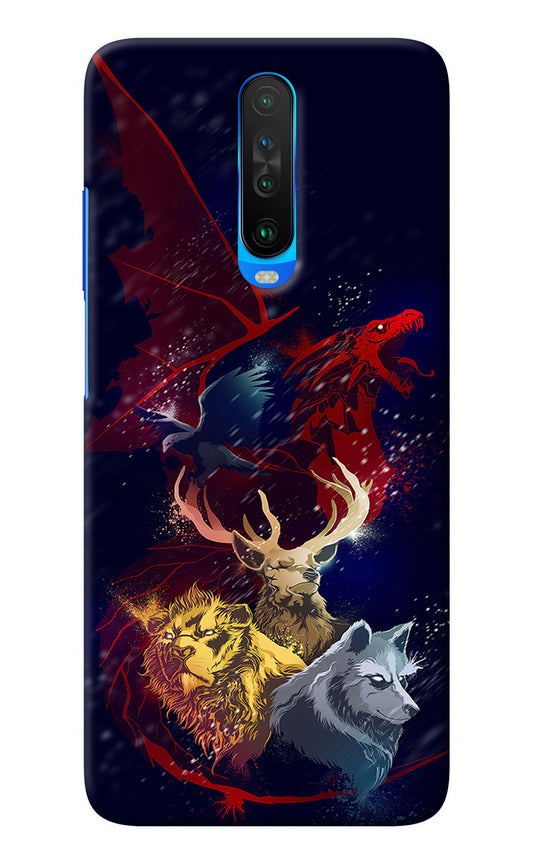 Game Of Thrones Poco X2 Back Cover