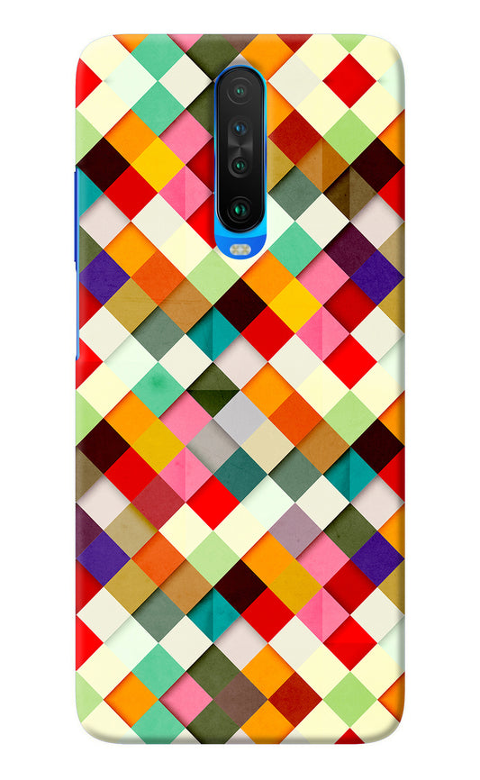 Geometric Abstract Colorful Poco X2 Back Cover