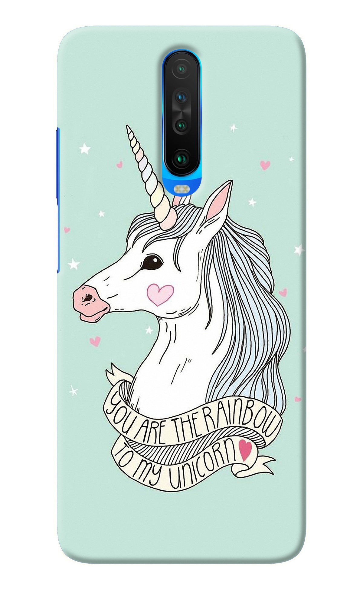 Unicorn Wallpaper Poco X2 Back Cover