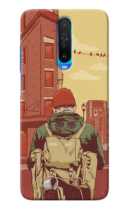 Adventurous Poco X2 Back Cover