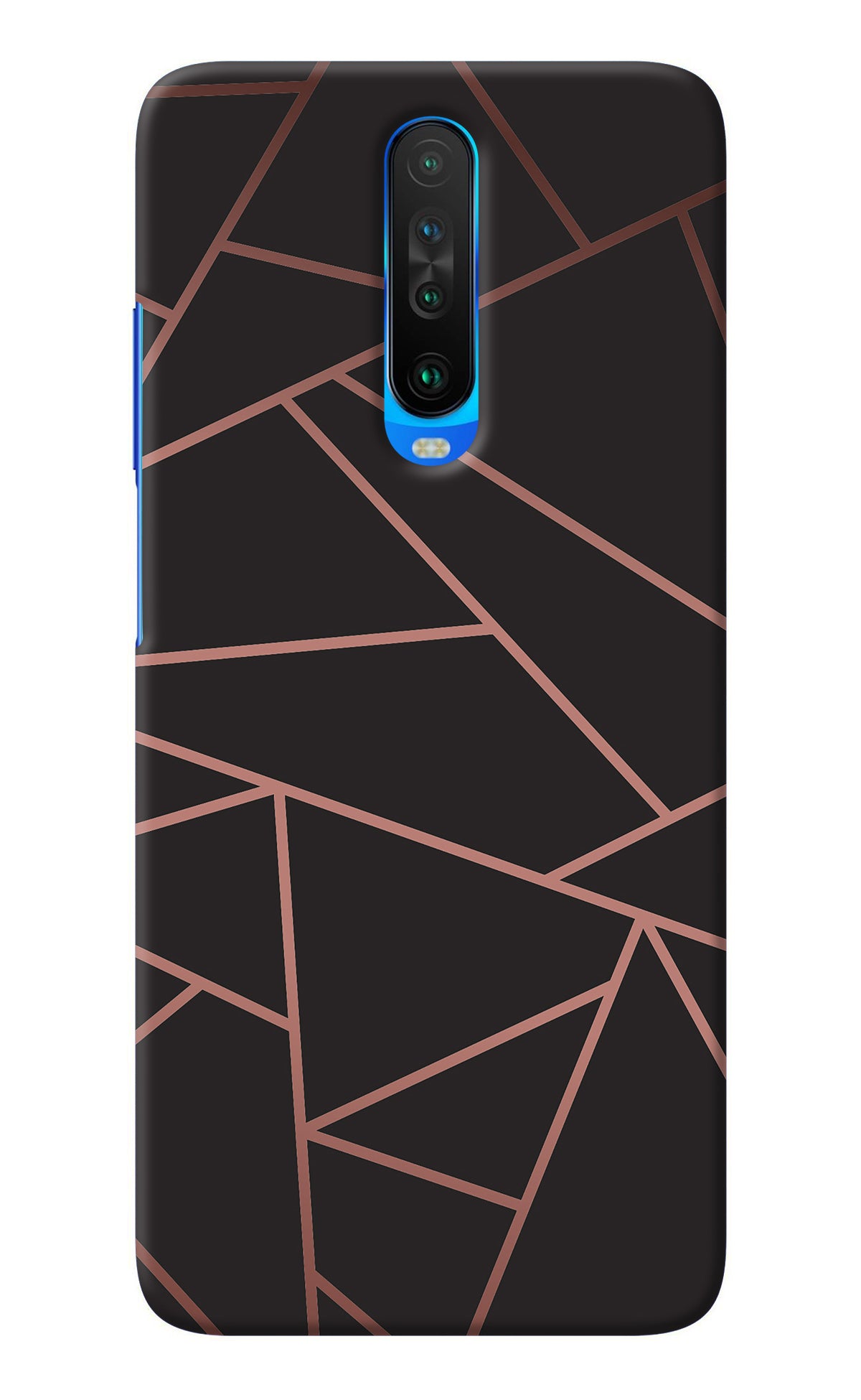 Geometric Pattern Poco X2 Back Cover