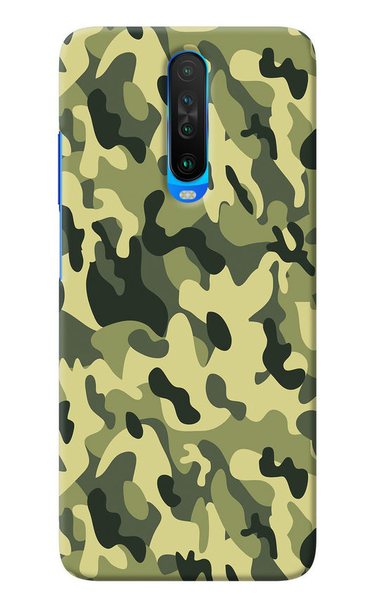 Camouflage Poco X2 Back Cover