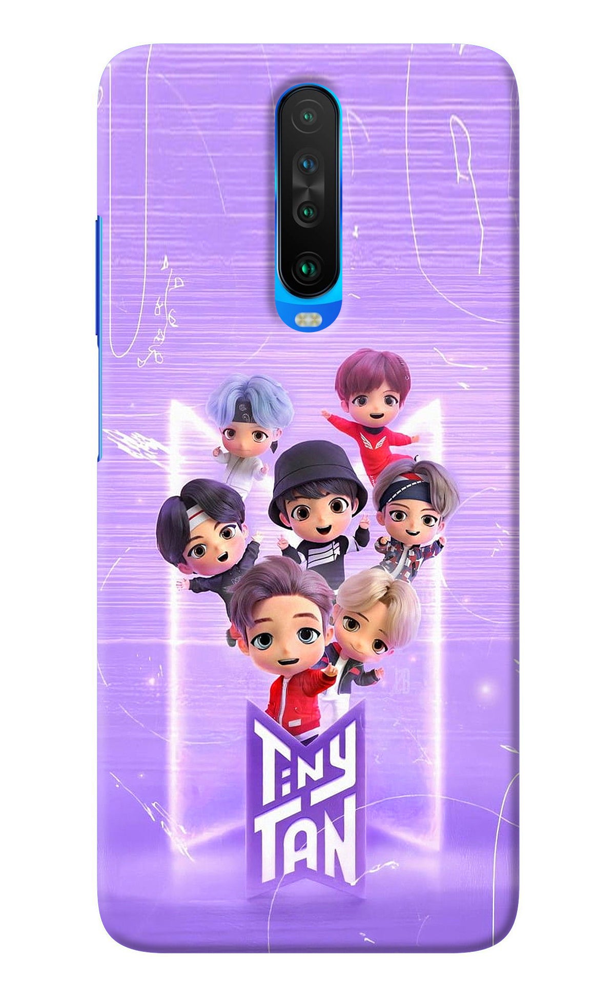 BTS Tiny Tan Poco X2 Back Cover