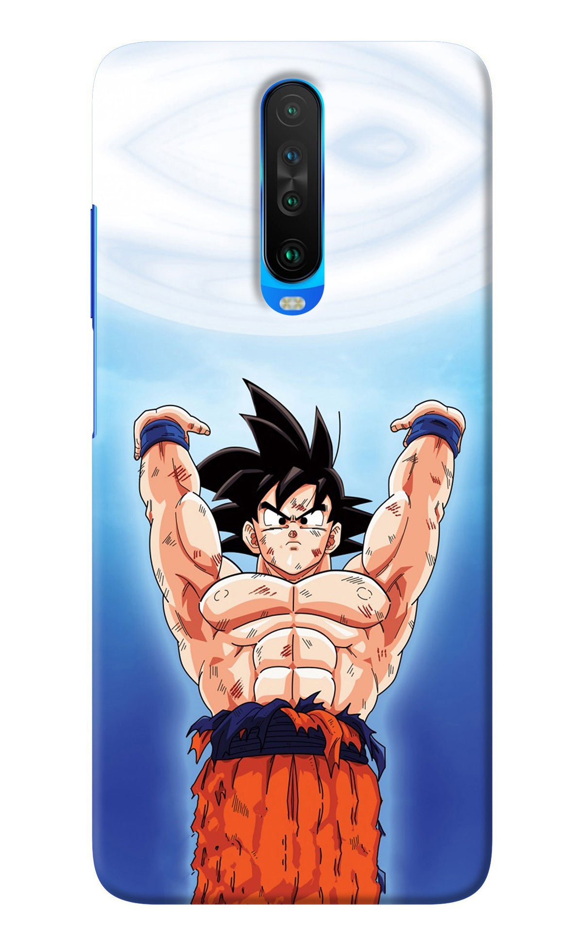 Goku Power Poco X2 Back Cover