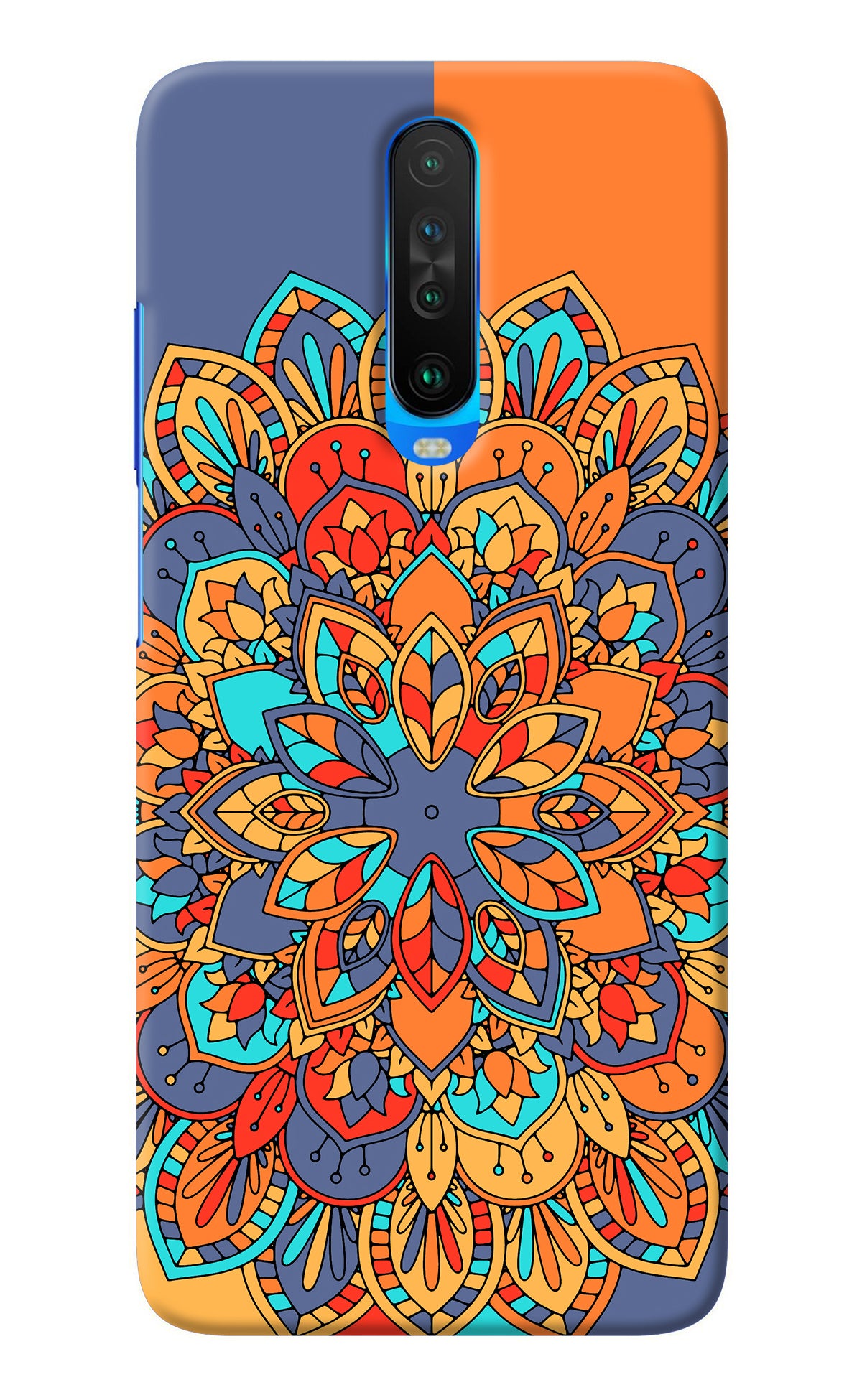 Color Mandala Poco X2 Back Cover