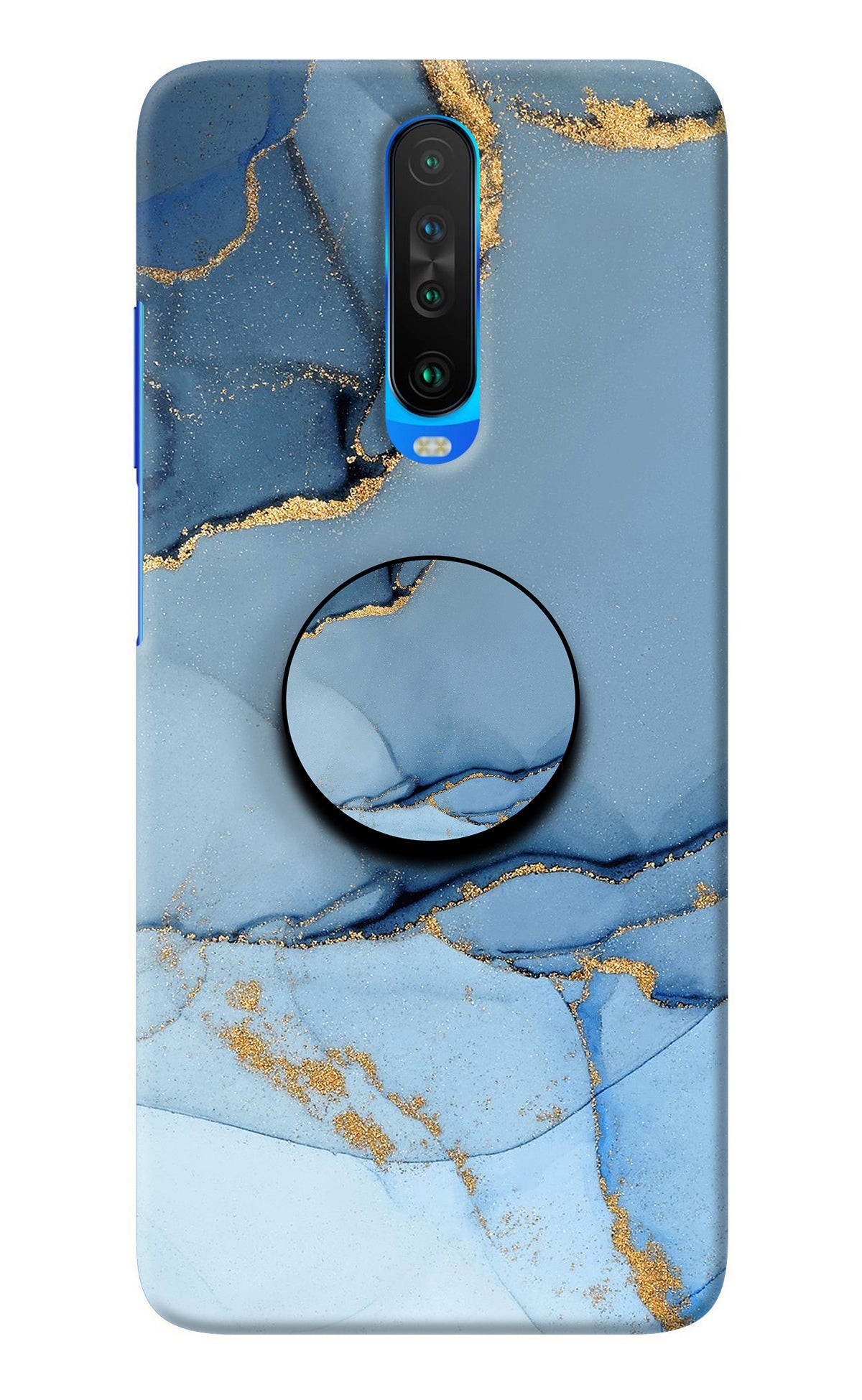 Blue Marble Poco X2 Pop Case