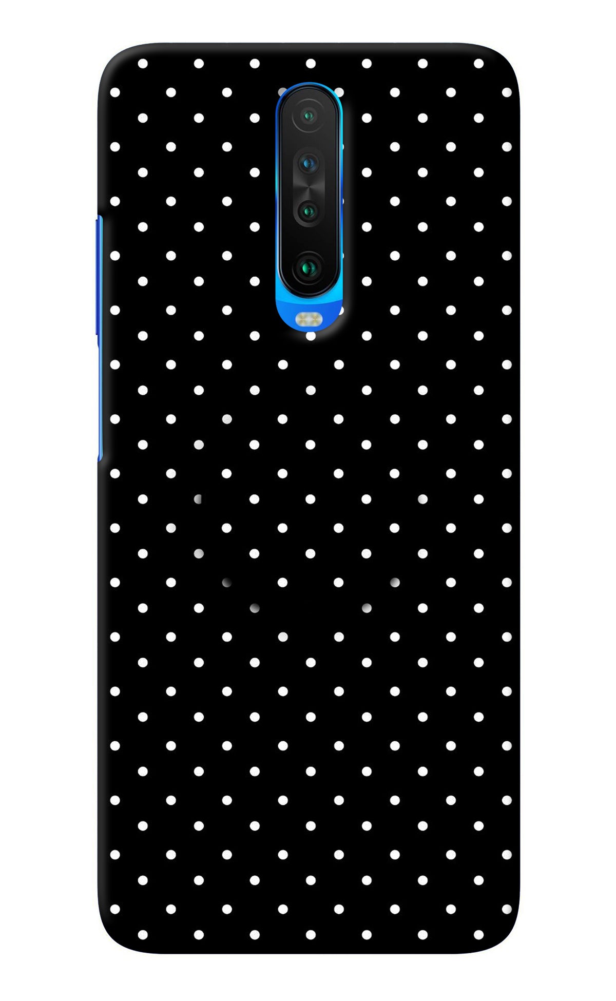 White Dots Poco X2 Pop Case