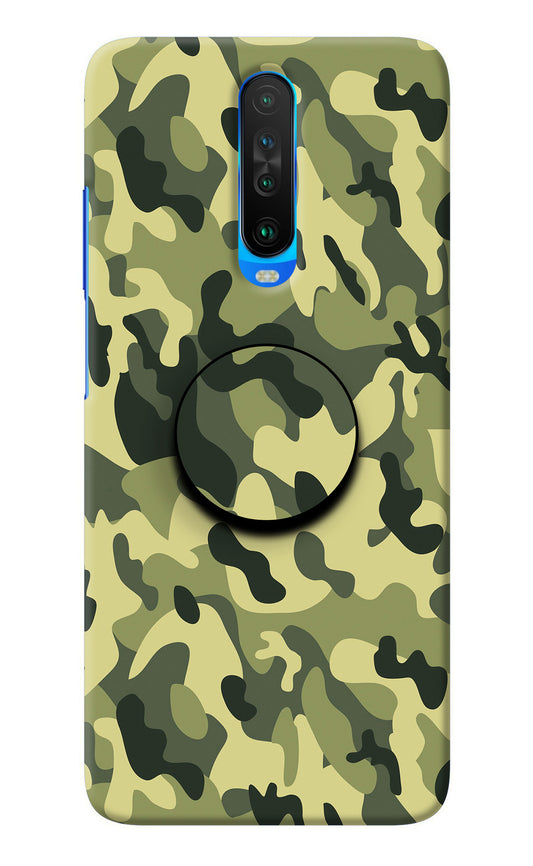 Camouflage Poco X2 Pop Case