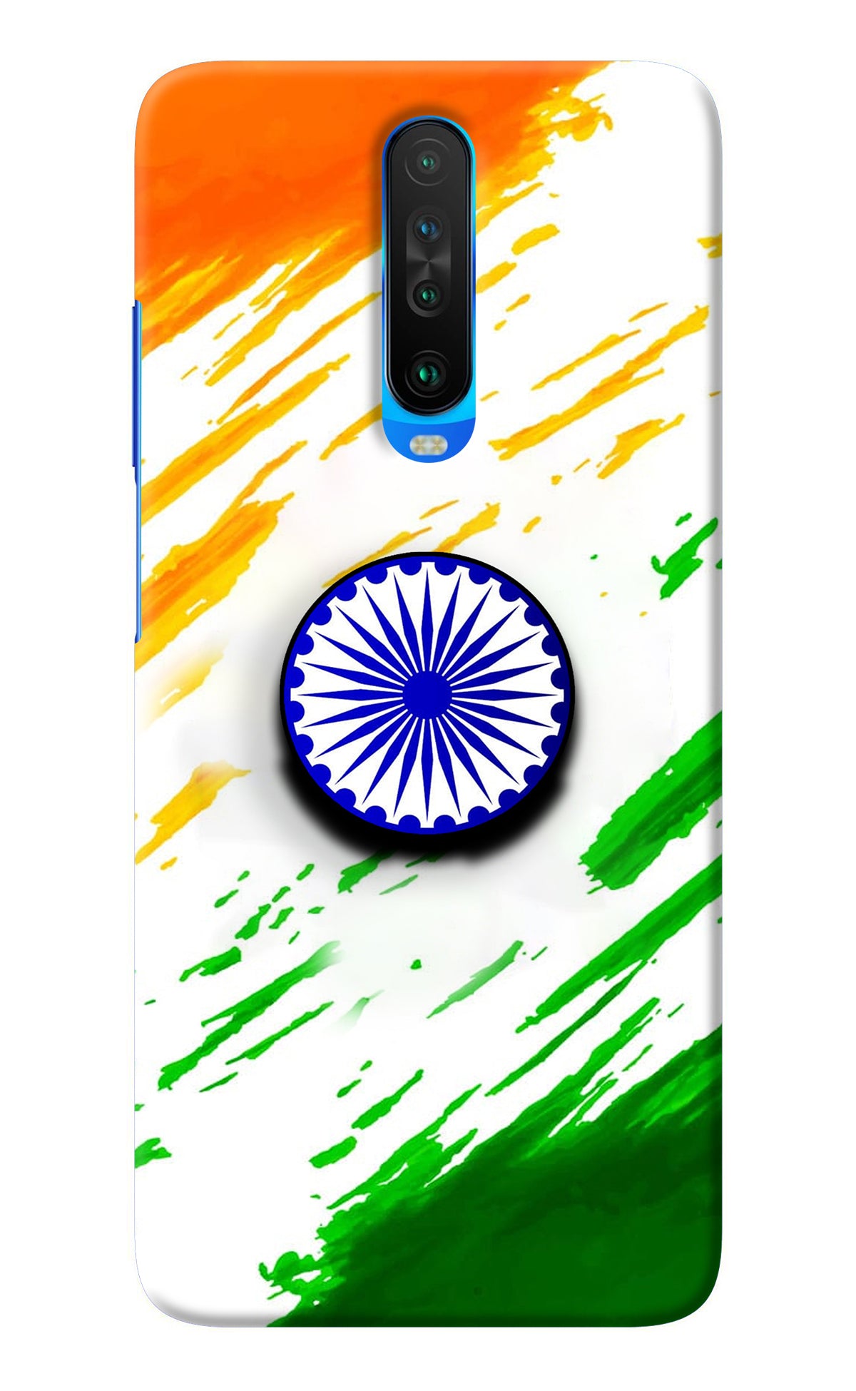 Indian Flag Ashoka Chakra Poco X2 Pop Case