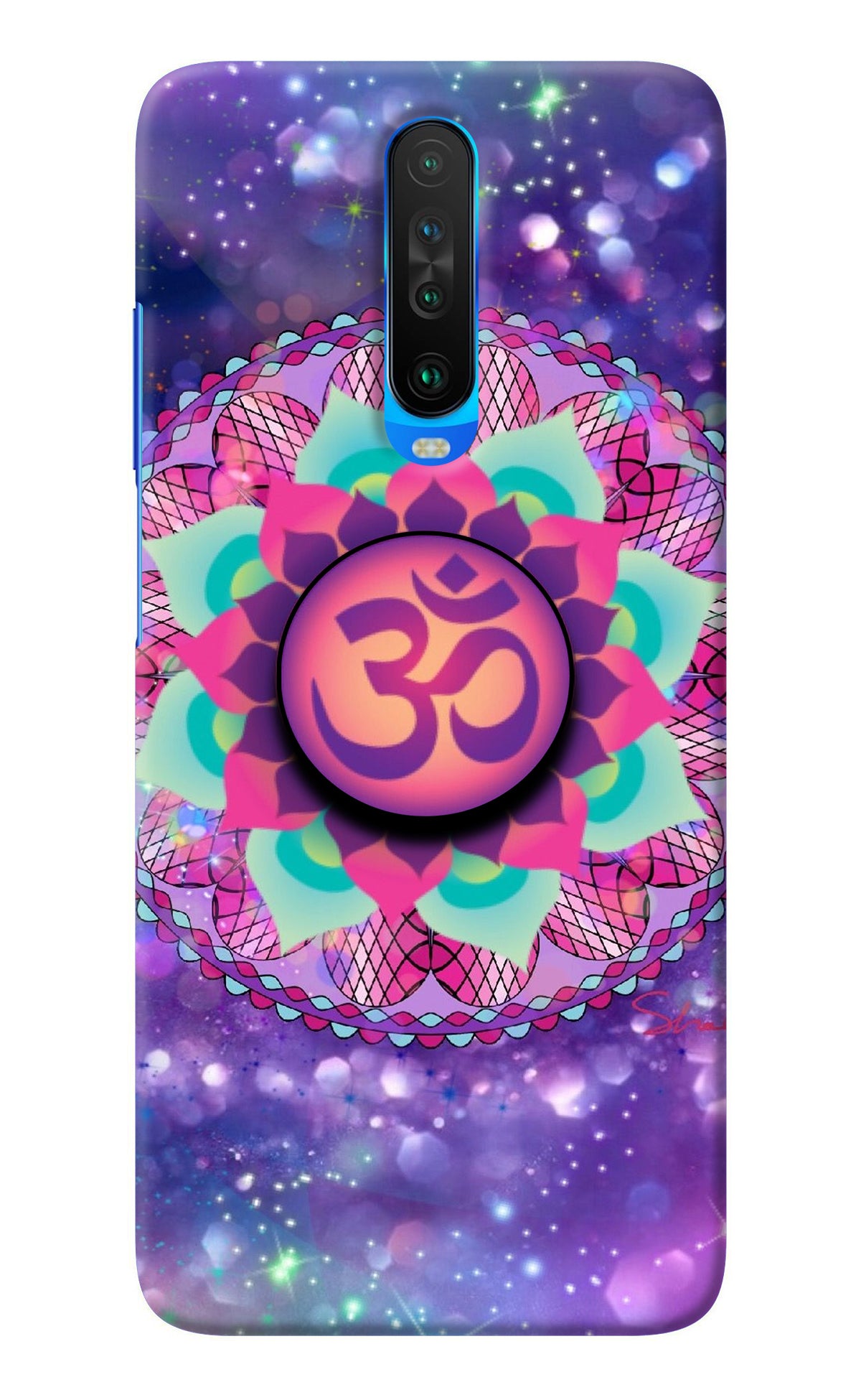 Om Purple Poco X2 Pop Case