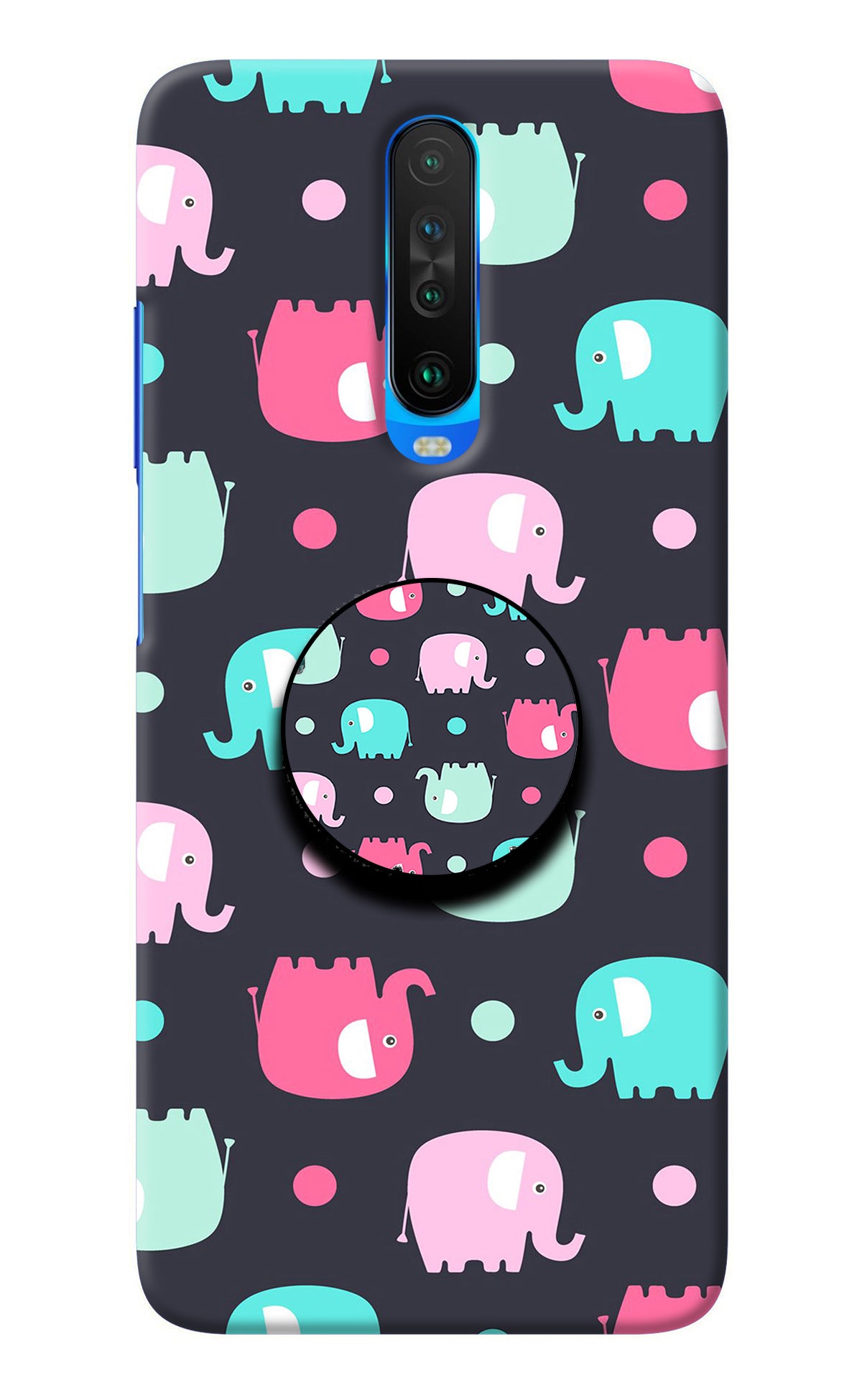 Baby Elephants Poco X2 Pop Case