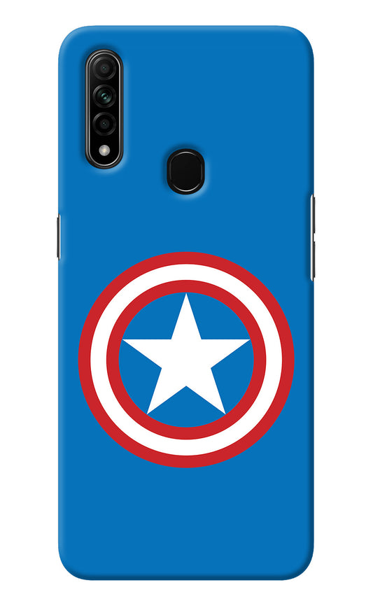 Captain America Logo Oppo A31 Back Cover