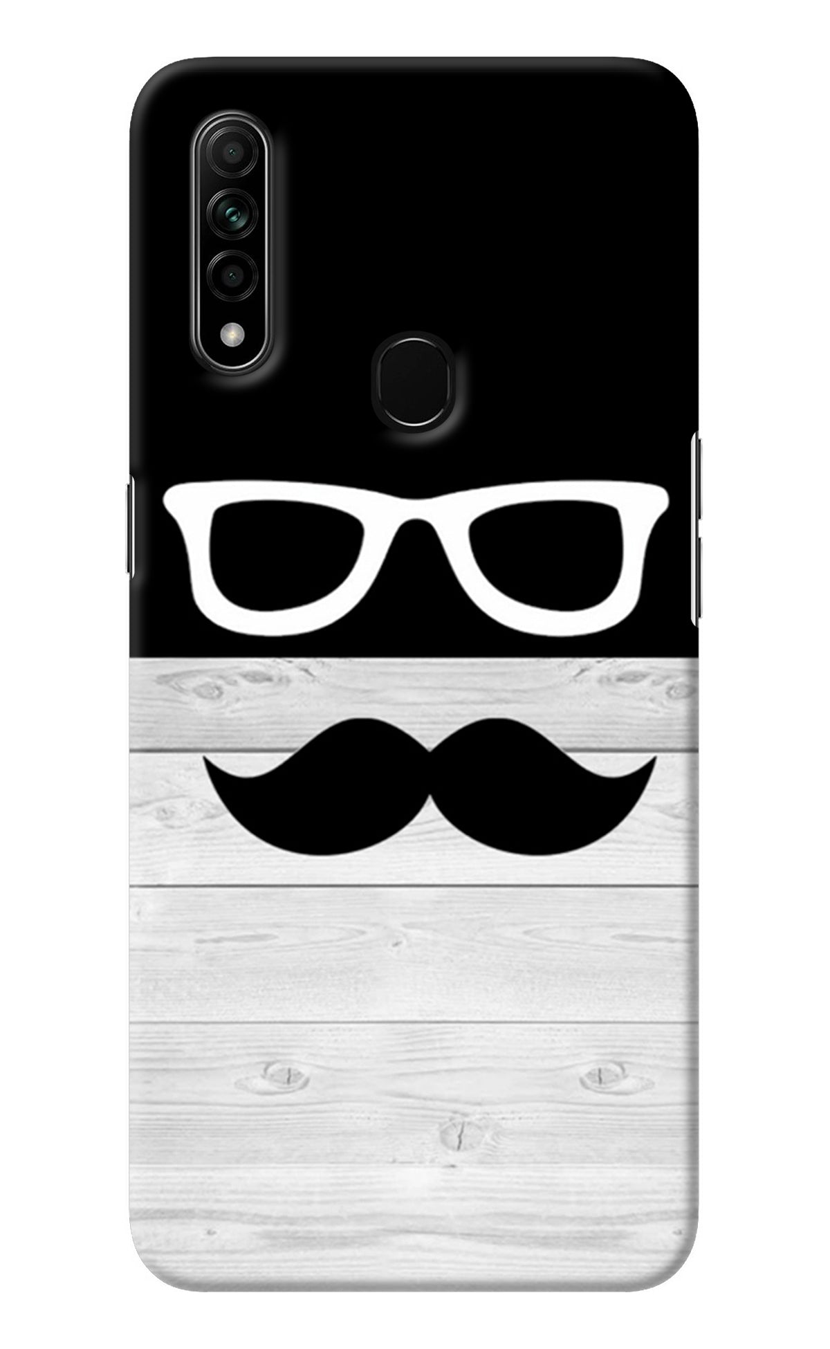 Mustache Oppo A31 Back Cover