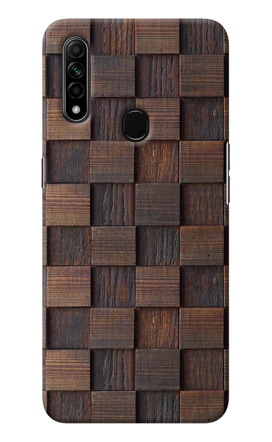 Wooden Cube Design Oppo A31 Back Cover