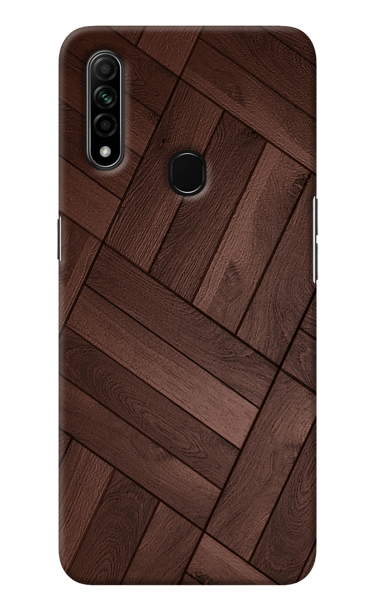 Wooden Texture Design Oppo A31 Back Cover