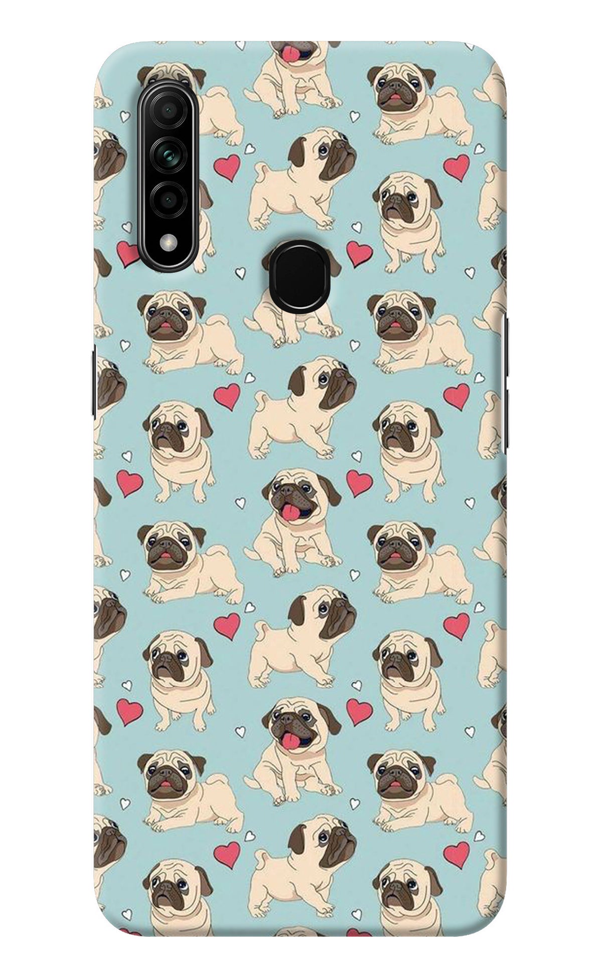 Pug Dog Oppo A31 Back Cover