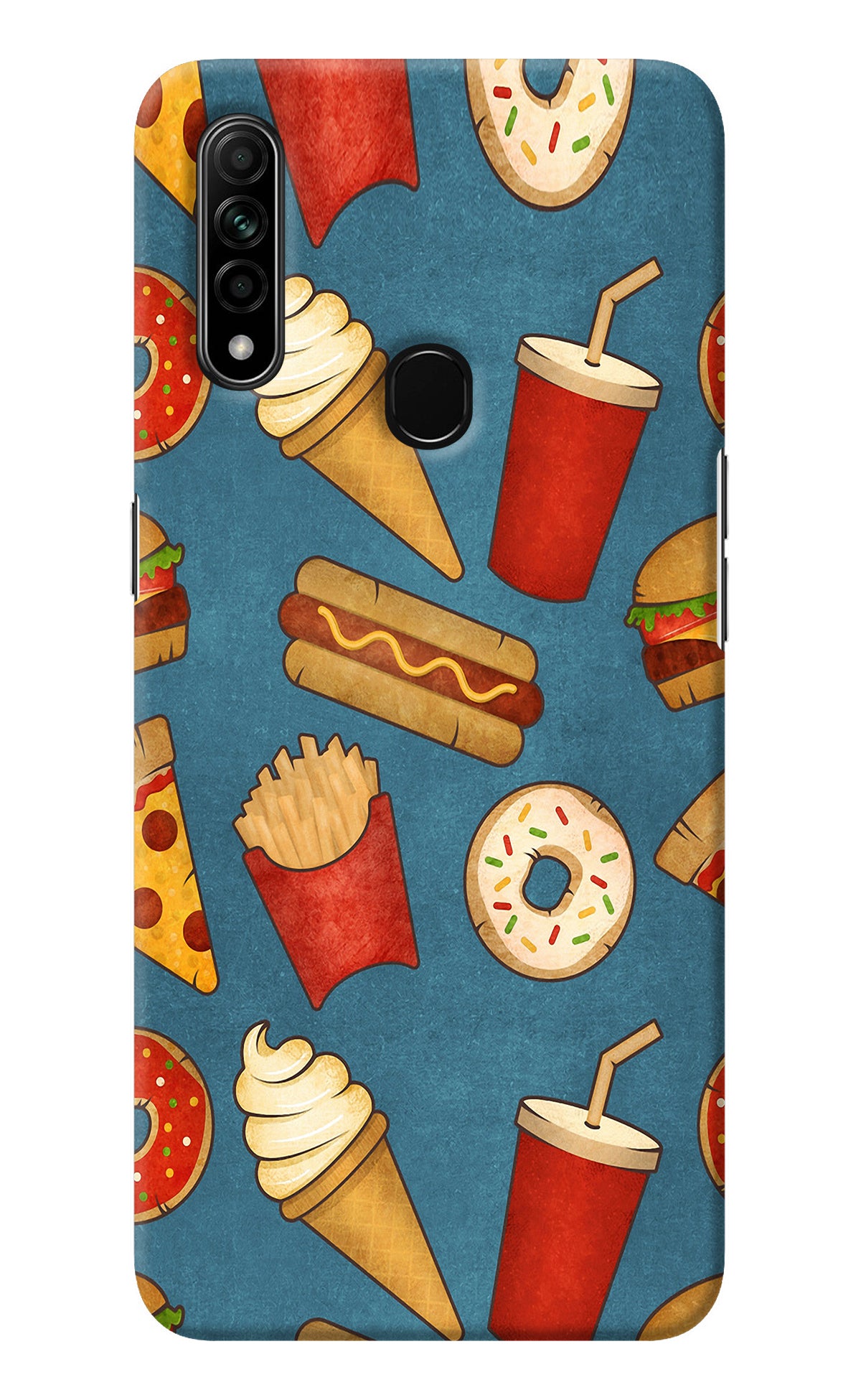 Foodie Oppo A31 Back Cover