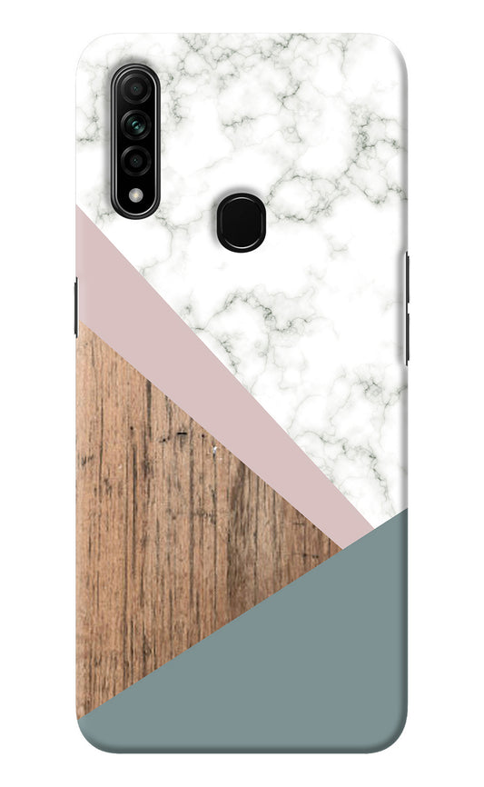 Marble wood Abstract Oppo A31 Back Cover