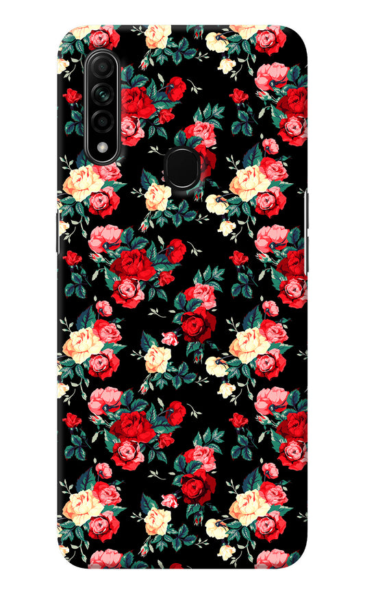Rose Pattern Oppo A31 Back Cover