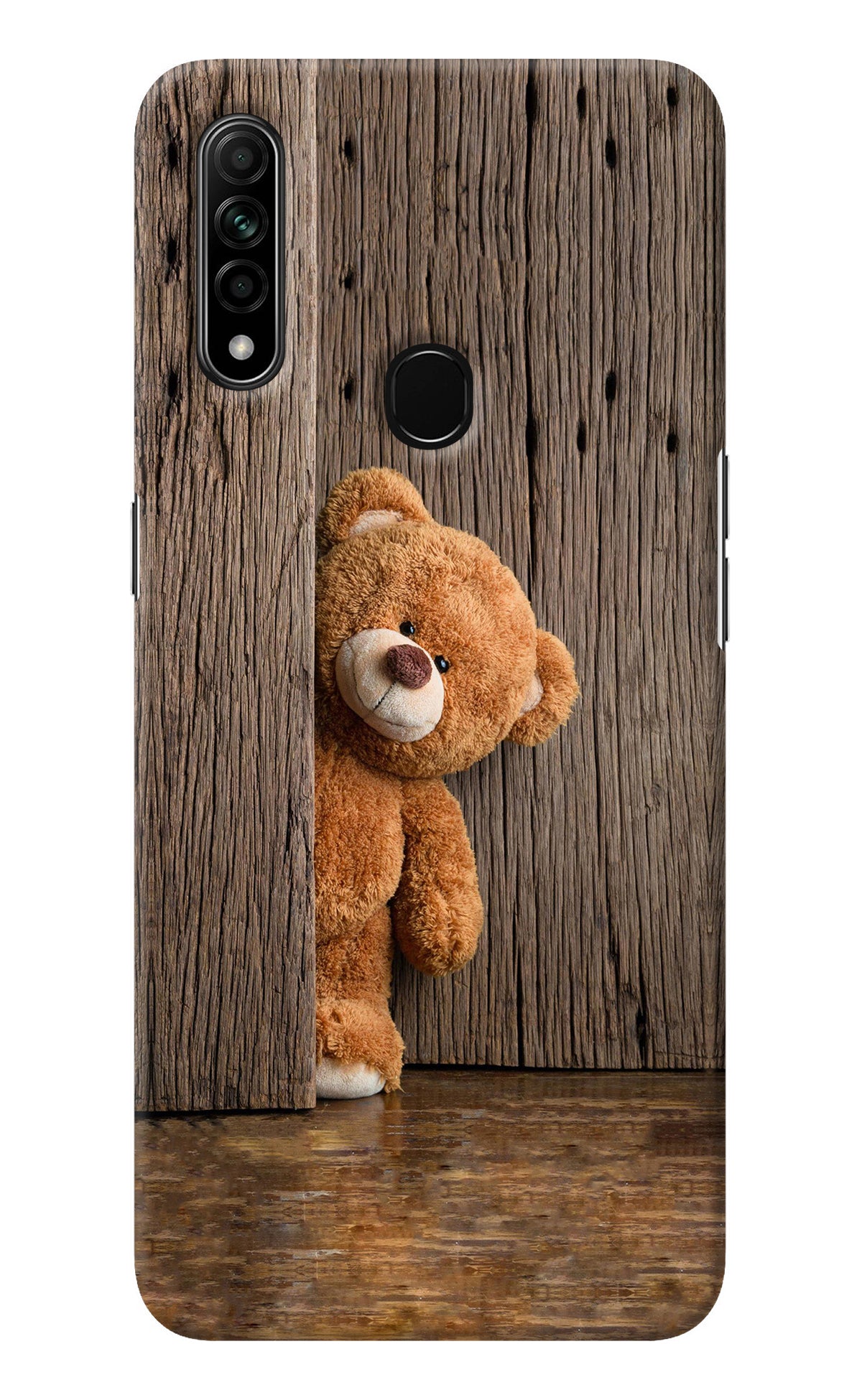 Teddy Wooden Oppo A31 Back Cover