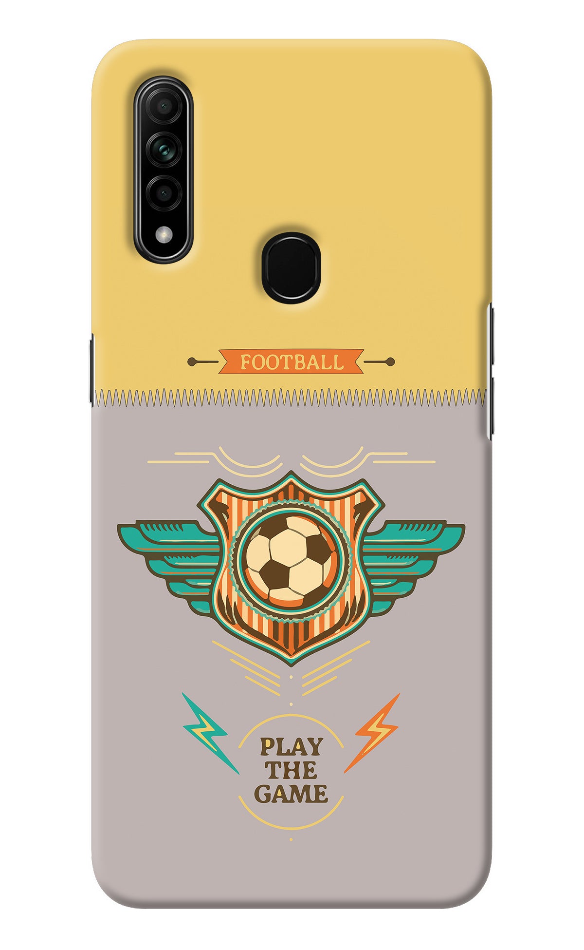 Football Oppo A31 Back Cover