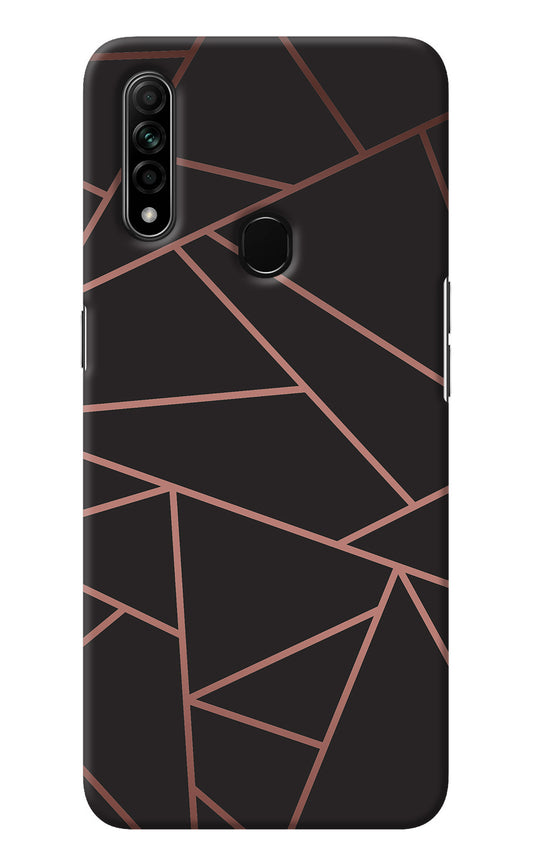 Geometric Pattern Oppo A31 Back Cover