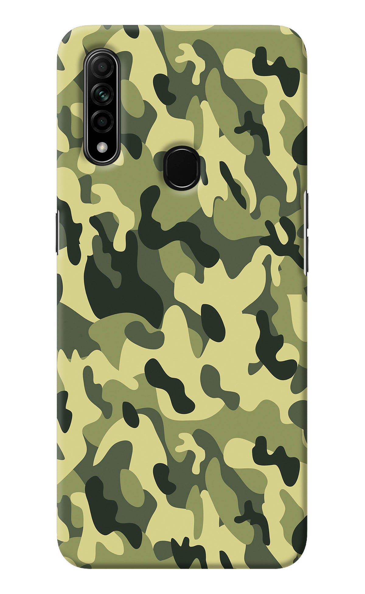 Camouflage Oppo A31 Back Cover