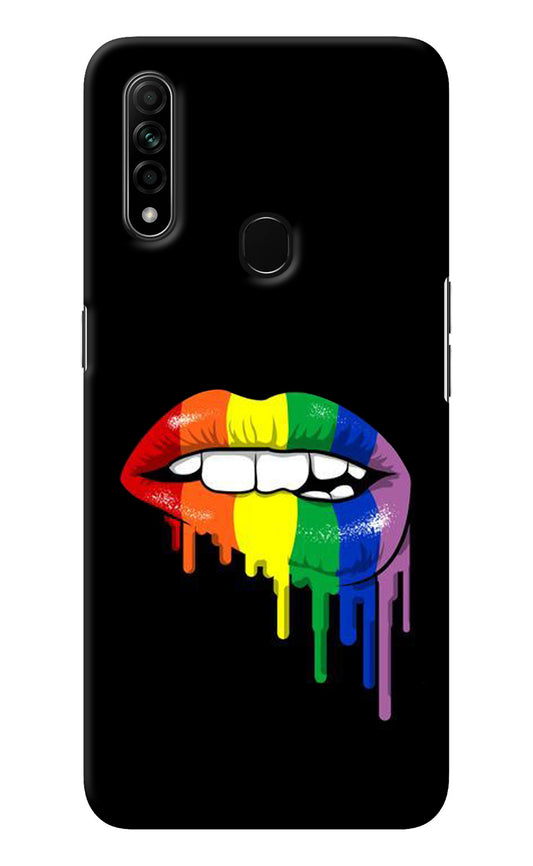 Lips Biting Oppo A31 Back Cover