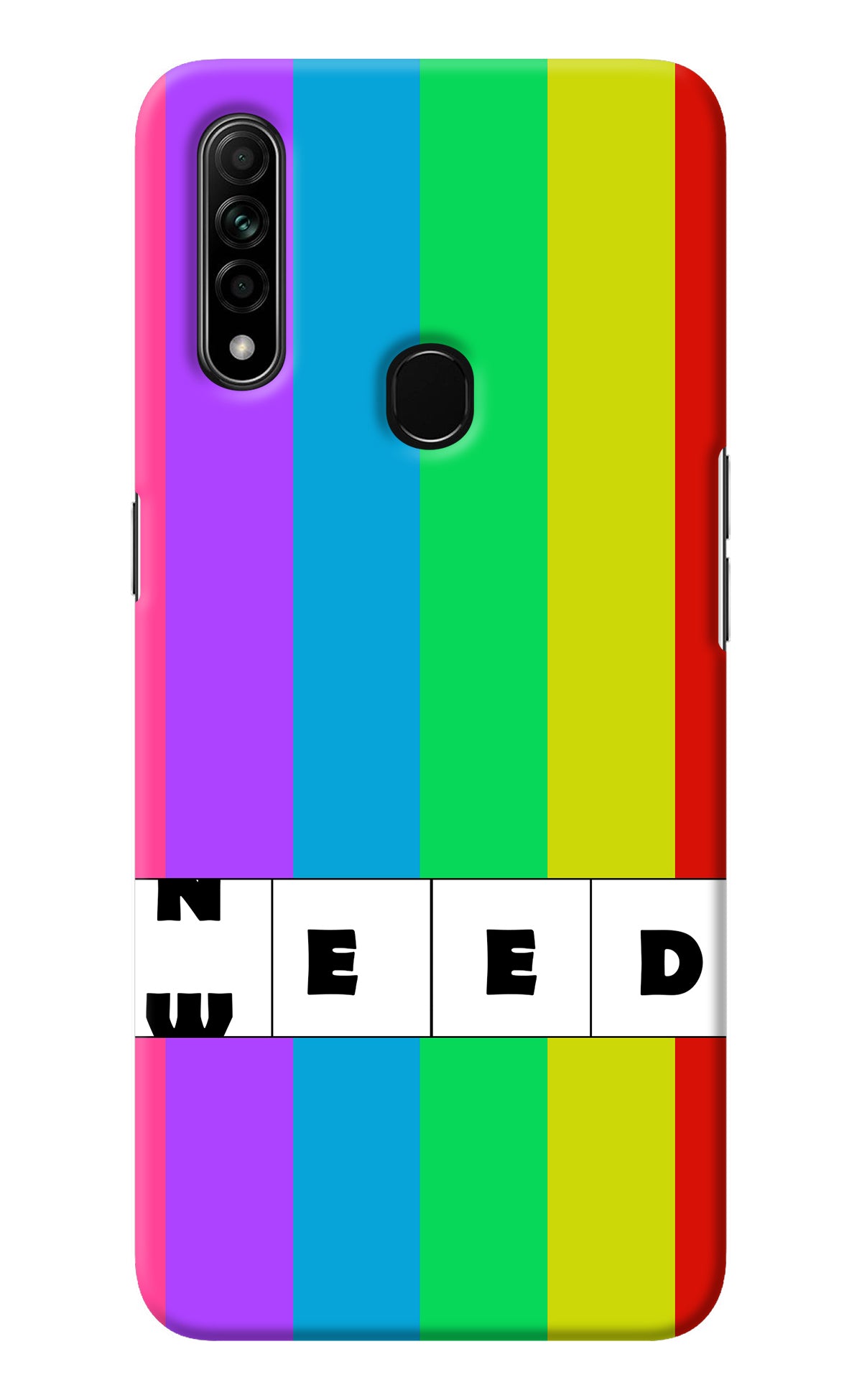 Need Weed Oppo A31 Back Cover