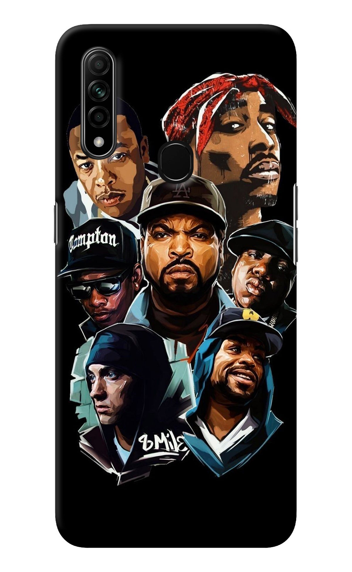 Rappers Oppo A31 Back Cover